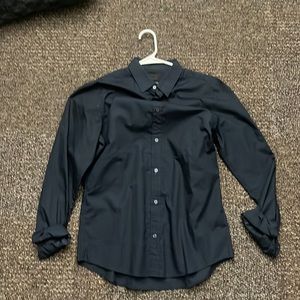 Dark blue dress shirt